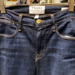 FRAME jeans Le High Skinny Crop/barely used